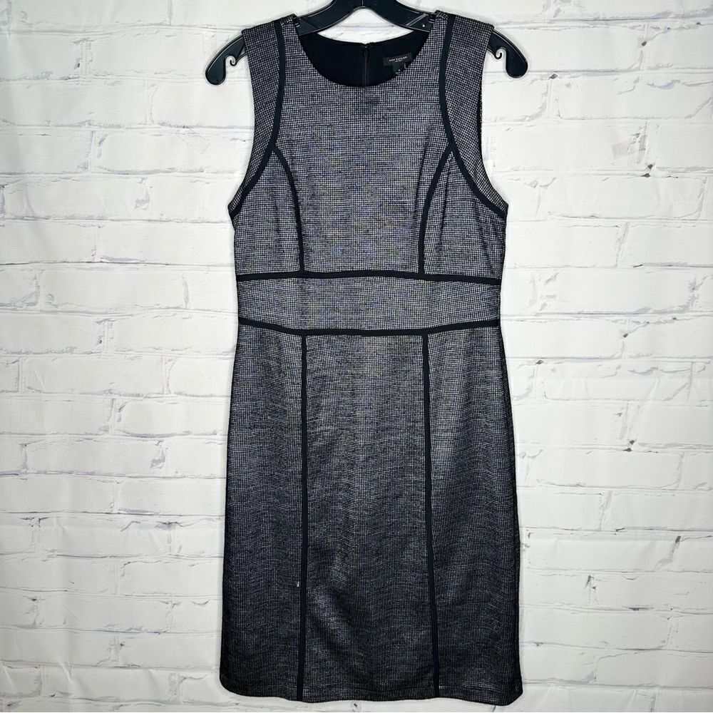 Ann Taylor size 6 black & gray dress‎